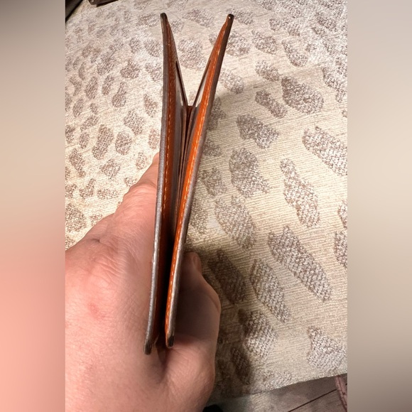 Sold! Louis Vuitton Monogram Porte 2 Cartes Vertical M60533 Pass Case CA1010 - Picture 7 of 10